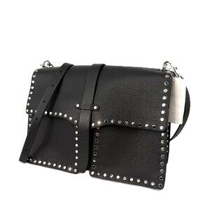 Rebecca Minkoff Nanine Studded Shoulder Bag Black